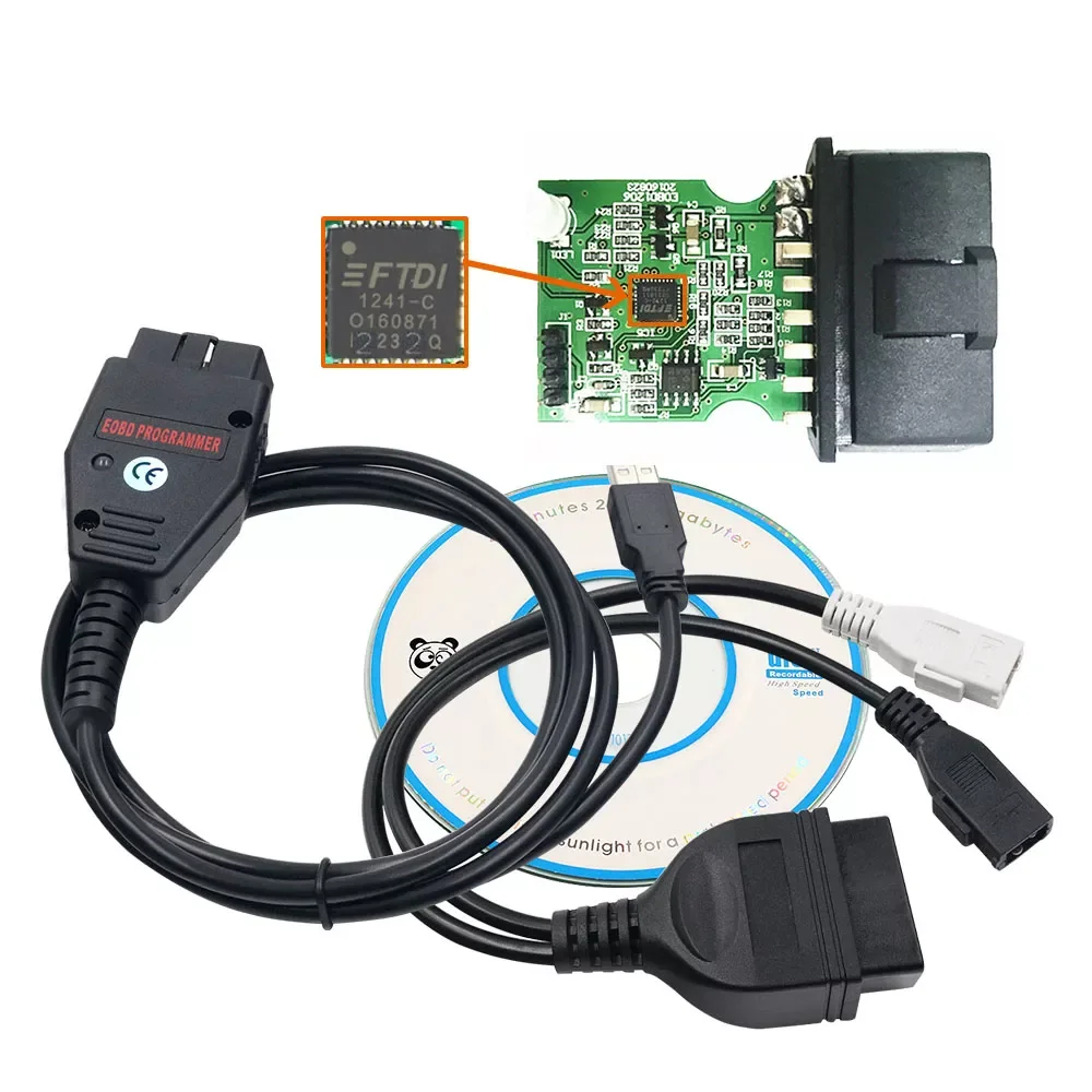 

Сканер для настройки чипа ECU Galletto 1260 с FTDI FT232RQ EOBD/OBDII Flasher Galletto 1260 сканер интерфейса для настройки чипа ECU