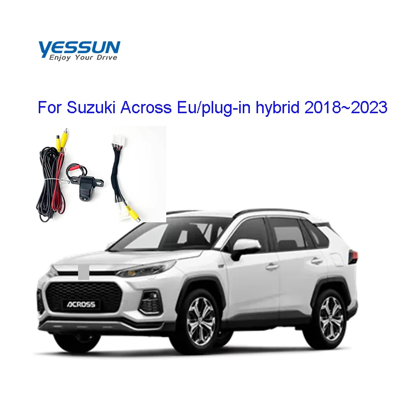 

Reserve hole Rear View Camera For Suzuki Across Eu plug-in hybrid 2018~2023 RAV4 XA50 vehical backup camera harness kit