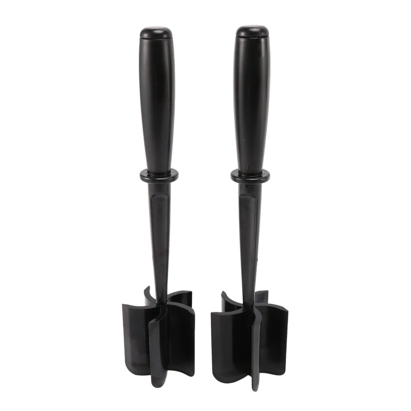 

2 PCS Meat Chopper, 5 Curve Blades Ground Beef Masher Meat/Potato Meat Masher For Hamburger Meat, Ground Beef, Turkey