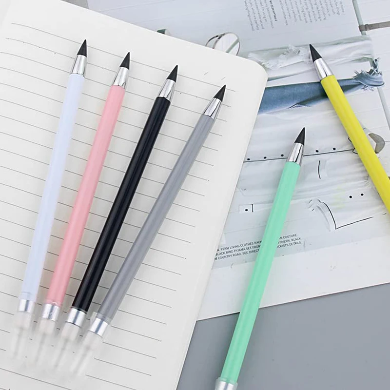 40 шт. карандаш без чернил вечный с ластиком Бесконечность для письма рисования