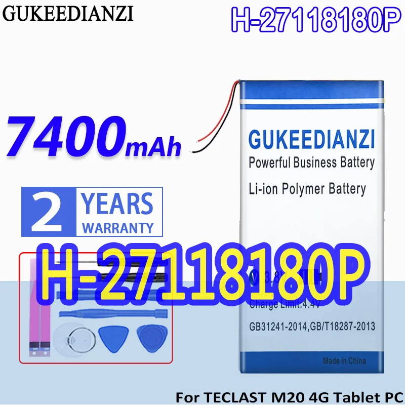 Телефон большой емкости Φ H27118180P 7400 мАч для планшета TECLAST M20 4G