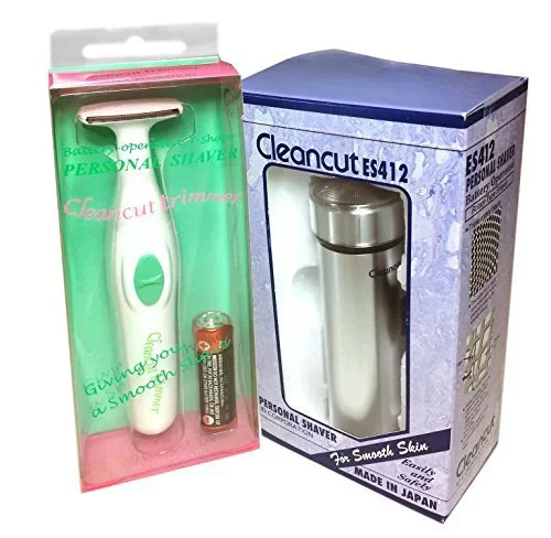 

Cleancut Personal Shaver and Model PS335 T Handle Trimmer VALUE COMBO PACKAGE