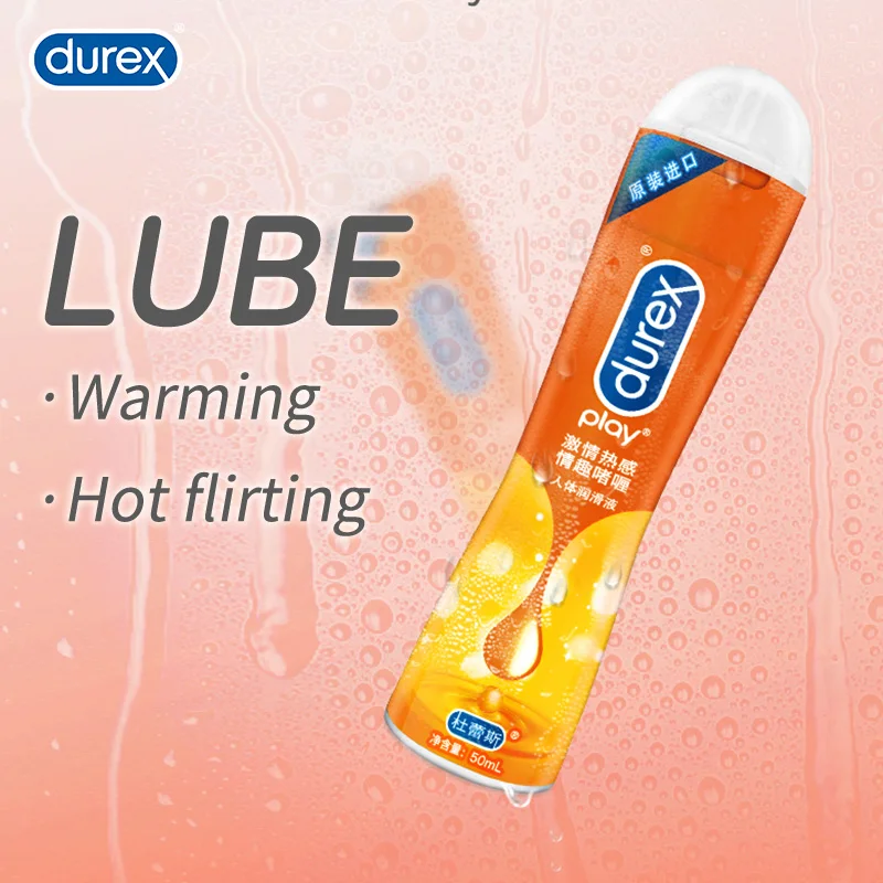 Теплая смазка Durex гладкая Водорастворимая для вагины секс-игрушки взрослых