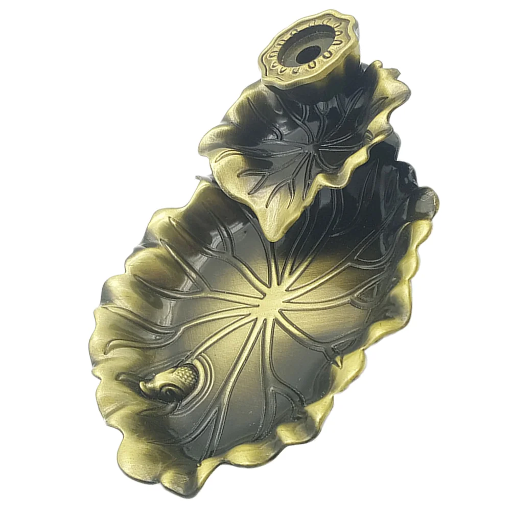 

Burner Backflow Holder Handcrafted Cones Sticks Aromatherapy Vintagedesk Ornaments Waterfall Lotus Leaf