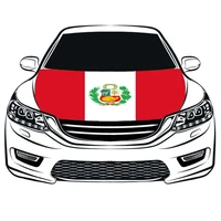 peru national flag car hood cover flags 3 3x5ft 100polyestercar bonnet banner world cupfootball matchtop 32