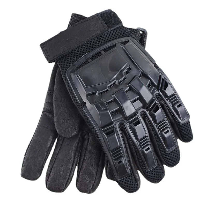 Tactical Gloves Men's Military Military Gloves Hunting Paintball Outdoor Combat Shooting Work Black Full Finger Gloves