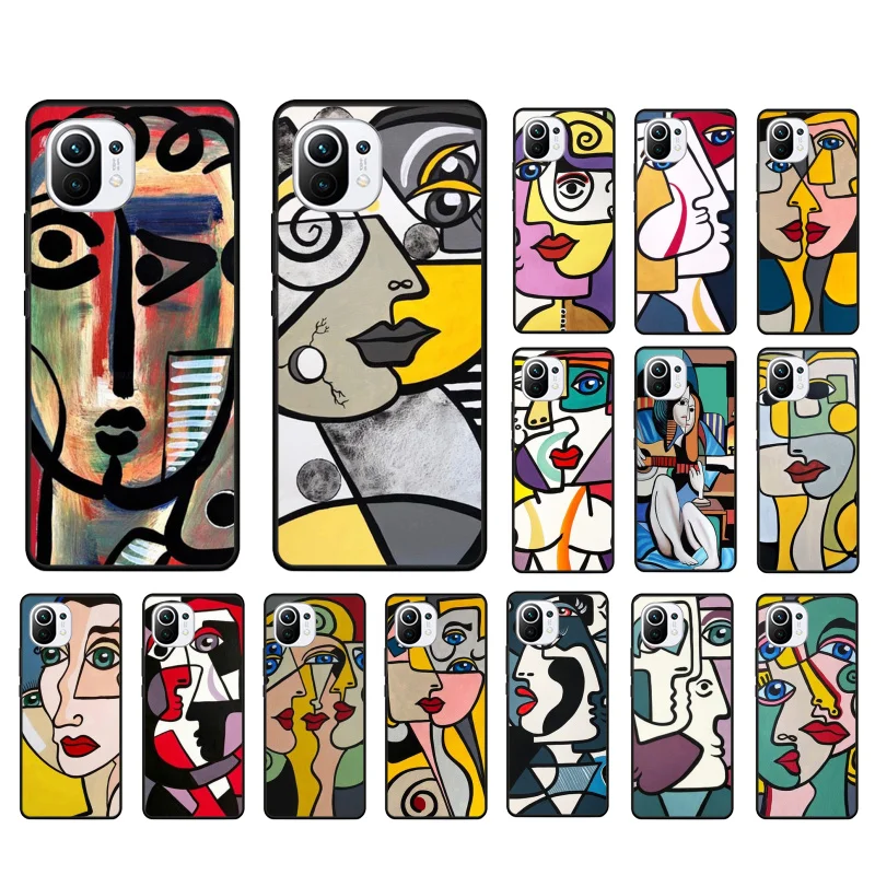 

Picasso Abstract Art Painting Phone Case for Xiaomi 12 Mi 10T 11T 11 Pro 10 10T 11 lite 10pro 11Ultra Poco X3 Pro Poco F3 M3