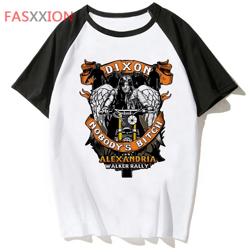 

Футболка Ходячие мертвецы, футболка, футболка в стиле хип-хоп для улицы, одежда в стиле Харадзюку, забавная Мужская футболка, Мужской Топ