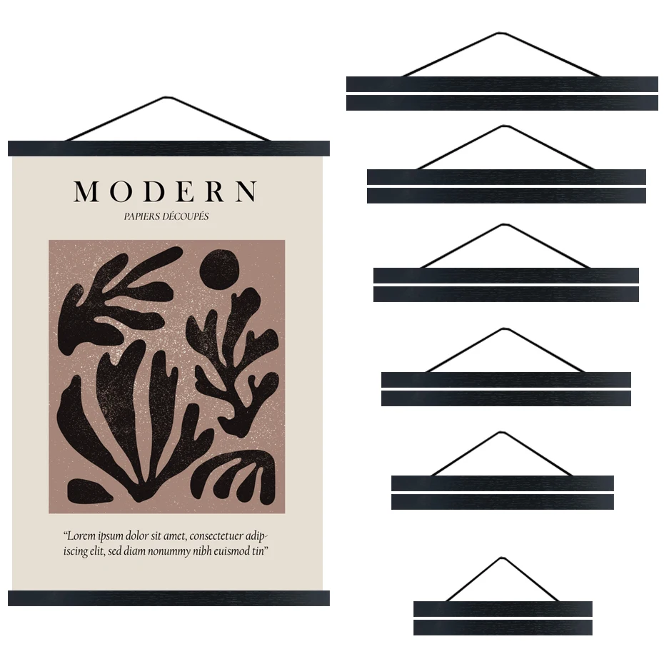 

Подвесная рама из тикового дерева, 21-80 см