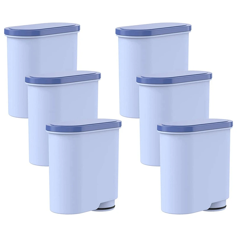 

6 Pcs Filter Cartridges For Aqua Clean Fully Automatic Coffee Machines For Ca6903/10