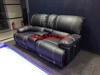 Кожаный диван Cama с откидывающейся спинкой#1