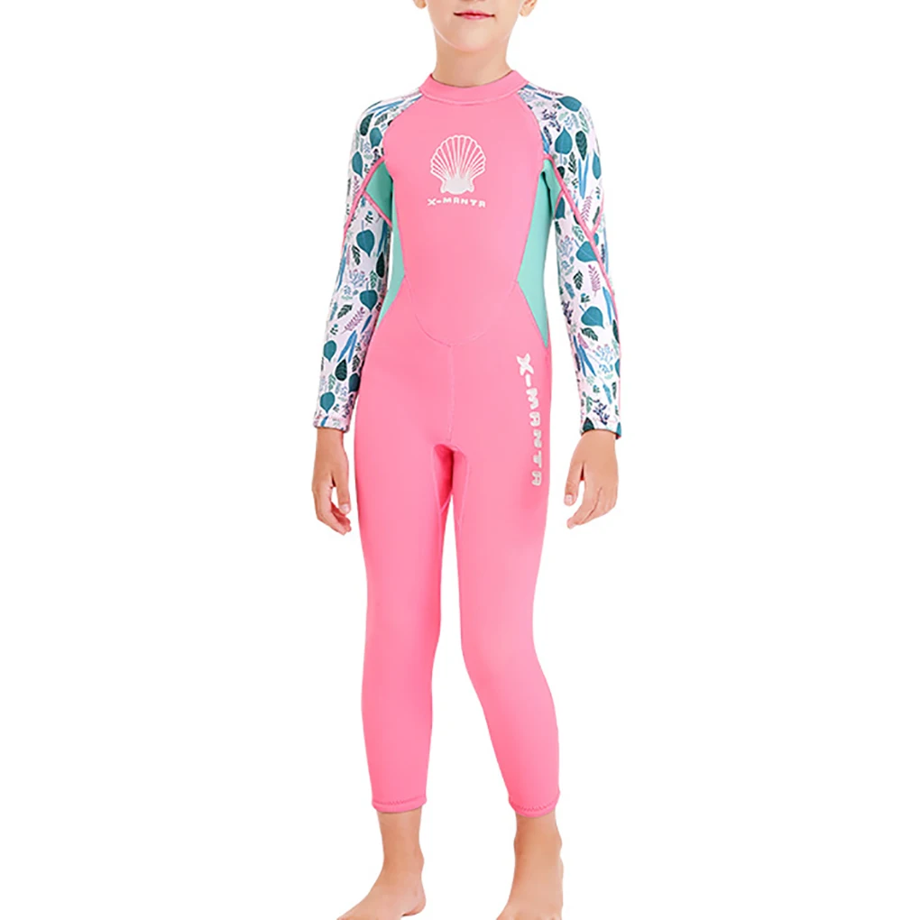

DIVE SAIL Children Diving Suit 2.5mm Warm Keeping UPF 50 Sunproof Elastic Protecting Beach Watersport Wetsuit