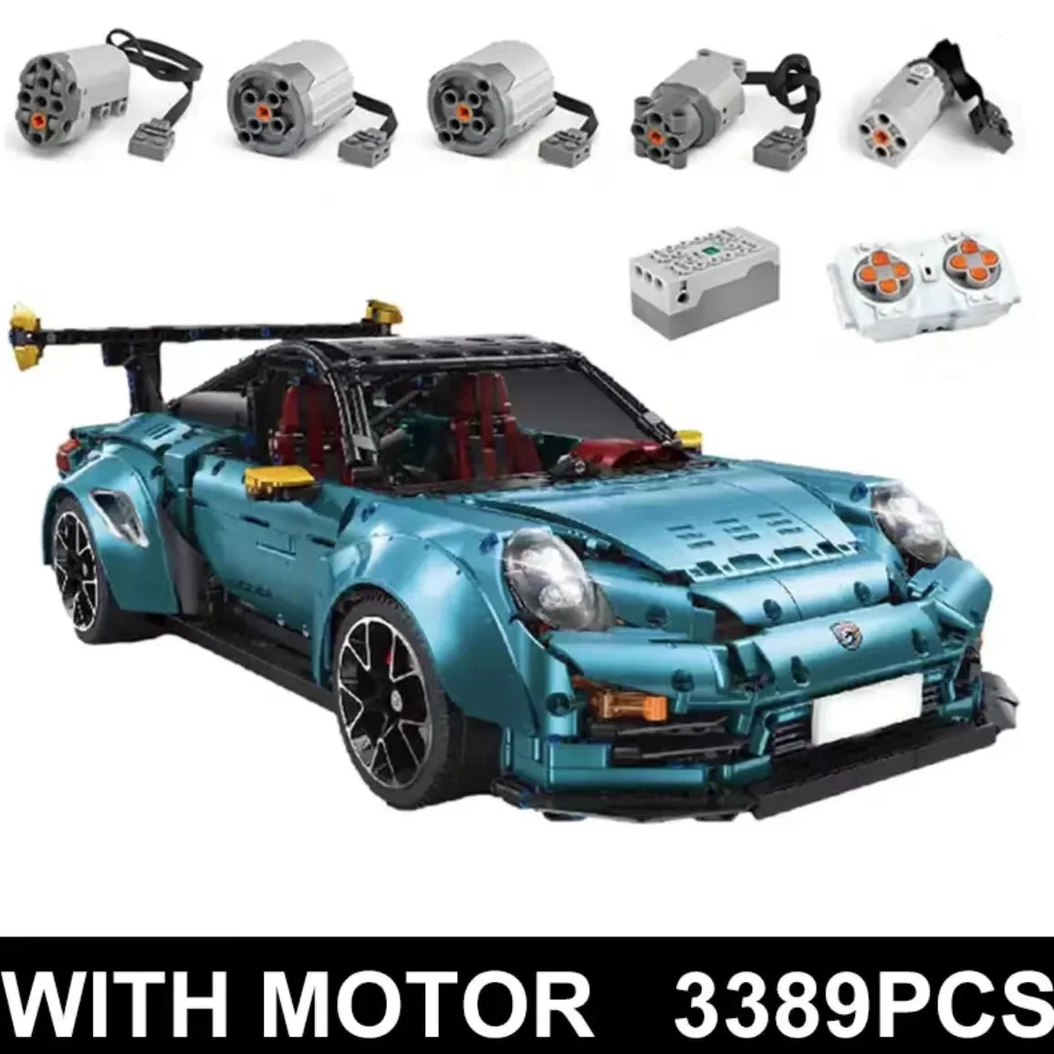 

GT2RS-91 технические высокотехнологичные супер спортивные автомобили 1:8 модель гоночных строительных блоков игрушки Праздничные подарки для ...