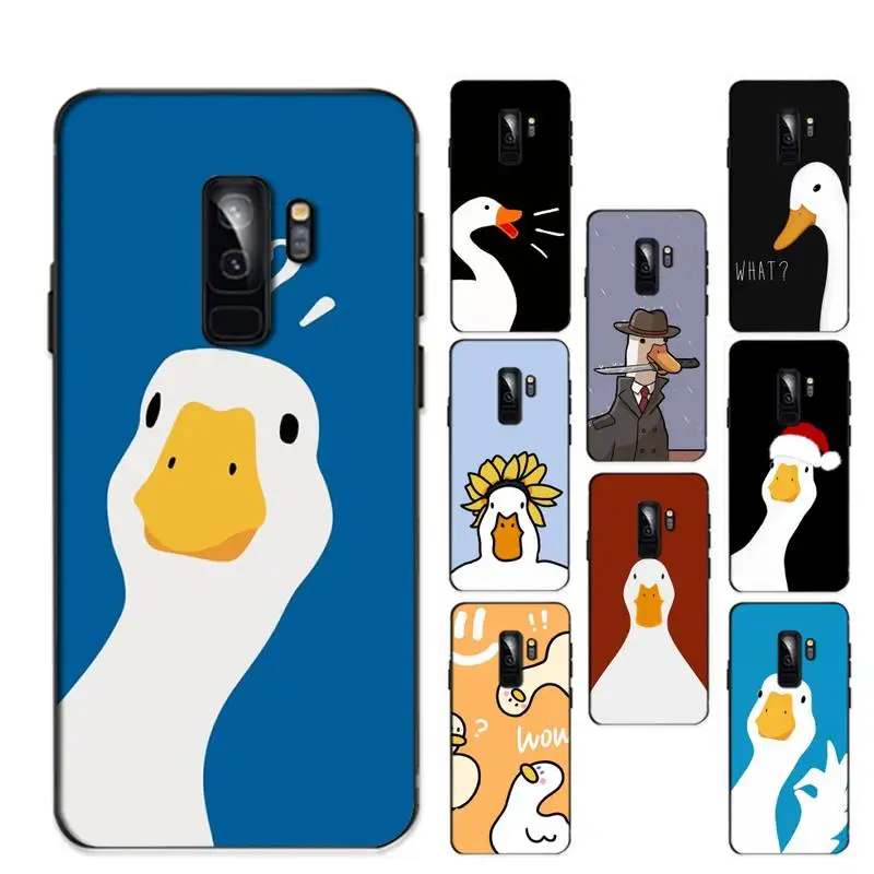 

Funny Cartoon Duck Phone Case For Samsung Galaxy S 20lite S21 S21ULTRA s20 s20plus S21plus 20UlTRA