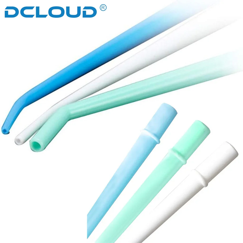 DCLOUD 25 шт./пакет стоматологические насадки для выталкивания слюны одноразовые