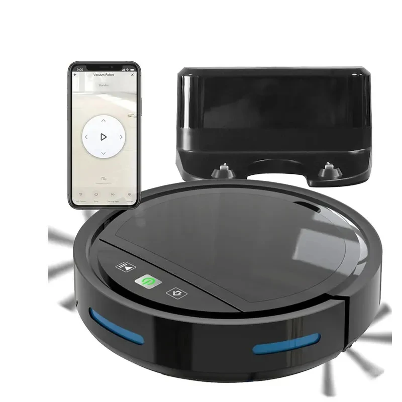 

Robot Vacuum Mop Sweeping Washing Mopping Cleaner Original Home Dust LDS Scan 2500PA Cyclone Suction Smart Map Cleaning Robots