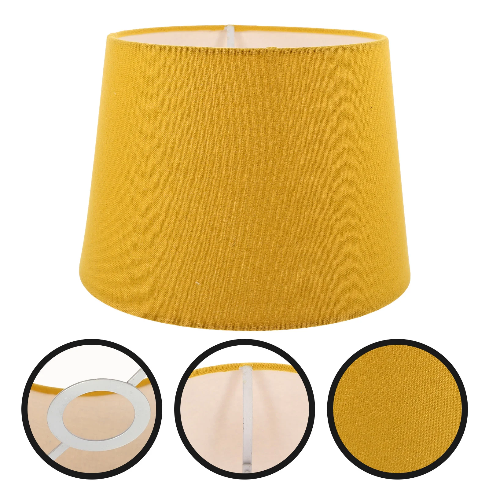 

Table Lamp Shade Floor Light Cover Replacement Lamp Cover Decorative Fabric Lampshade(E27/E14) Abjura