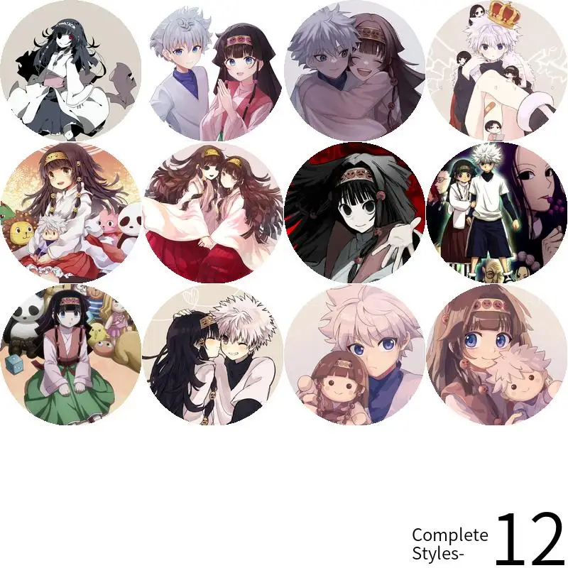 Alluka Zoldyck аниме персонажи игры мягкие кнопки значки брошь якорь периферийные