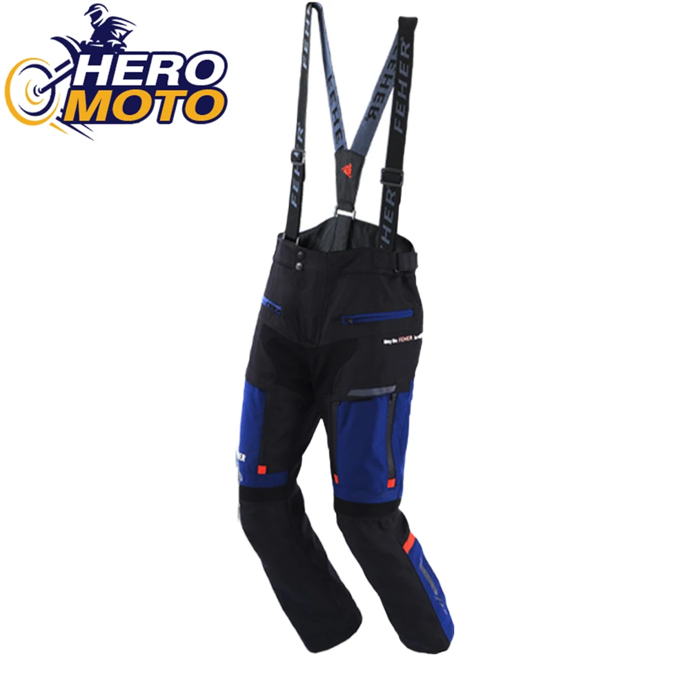 

FEHER мотоциклетный костюм водонепроницаемые брюки для мотокросса мужские морозостойкие мотоциклетные куртки CE защитное снаряжение размер S-7XL