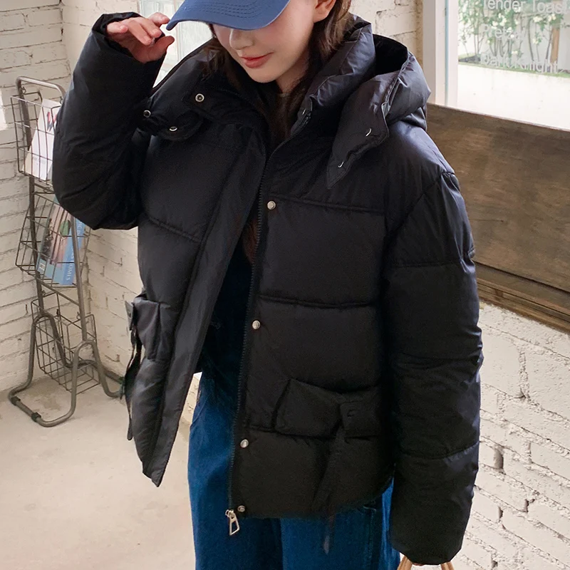 Новая повседневная модная женская зимняя парка для женщин 2024 пальто толстая