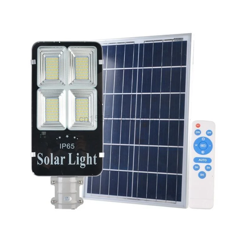 

6PCS Tricolor Solar Street Light 200W Solar Lighting Outdoor Path Wall Emergency Lamp Solar Focus Floodlight Spotloght