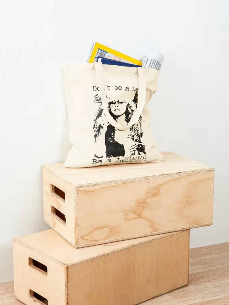 Don't Be A Lady Legend Stevie Nicks Подарочная большая сумка Многоразовые продуктовые сумки