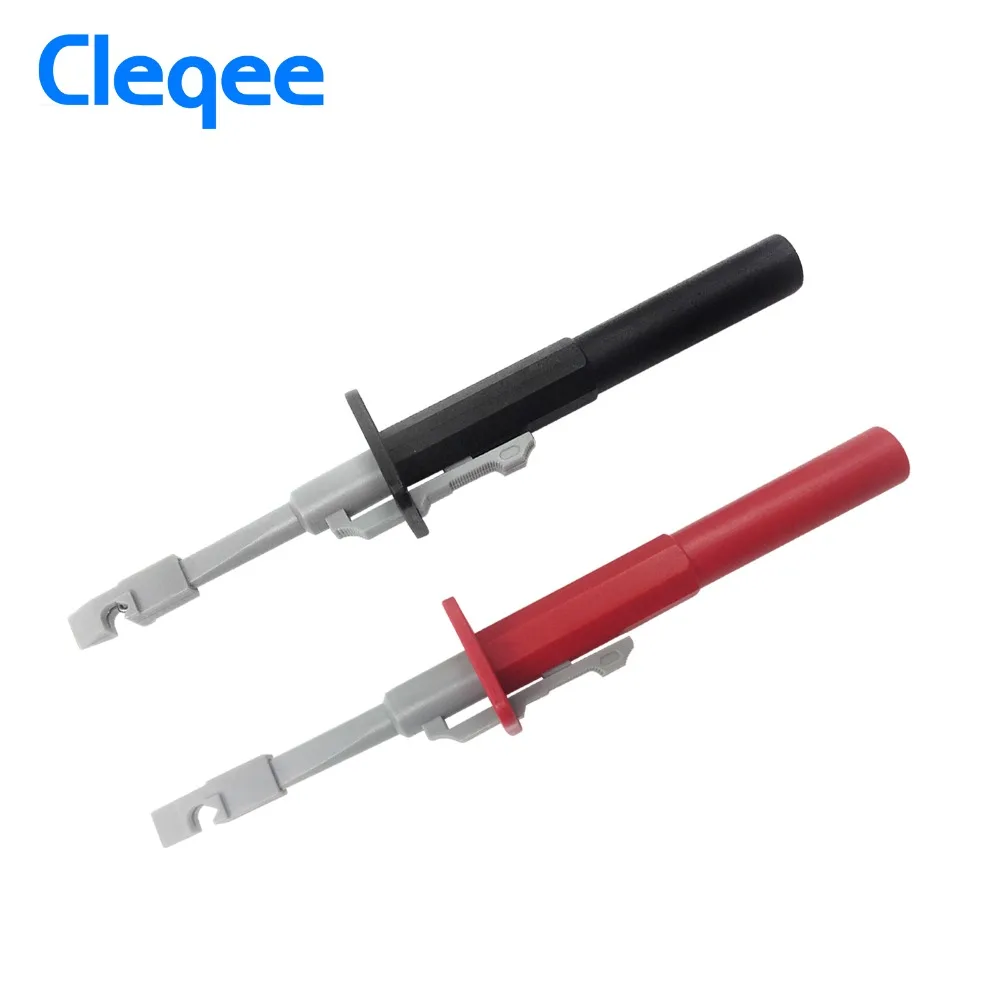 

Cleqee P5006 2Pcs Insulation Piercing Test Clip Set Alligator Probes For Car Circuit Detection