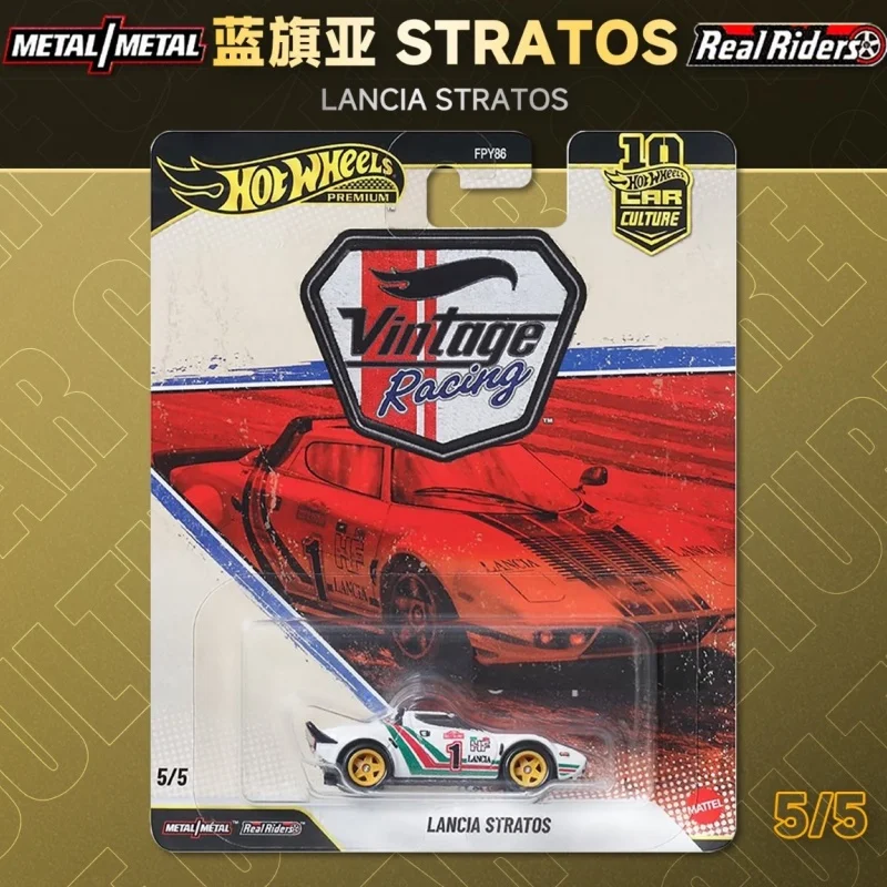 Фото Коллекционные модели автомобилей Hot Wheels 2026: Jaguar, Porsche, Corvette, Ferrari, Lancia в стиле Vintage Racing, масштаб 1:64, украшение, праздничный подарок №5