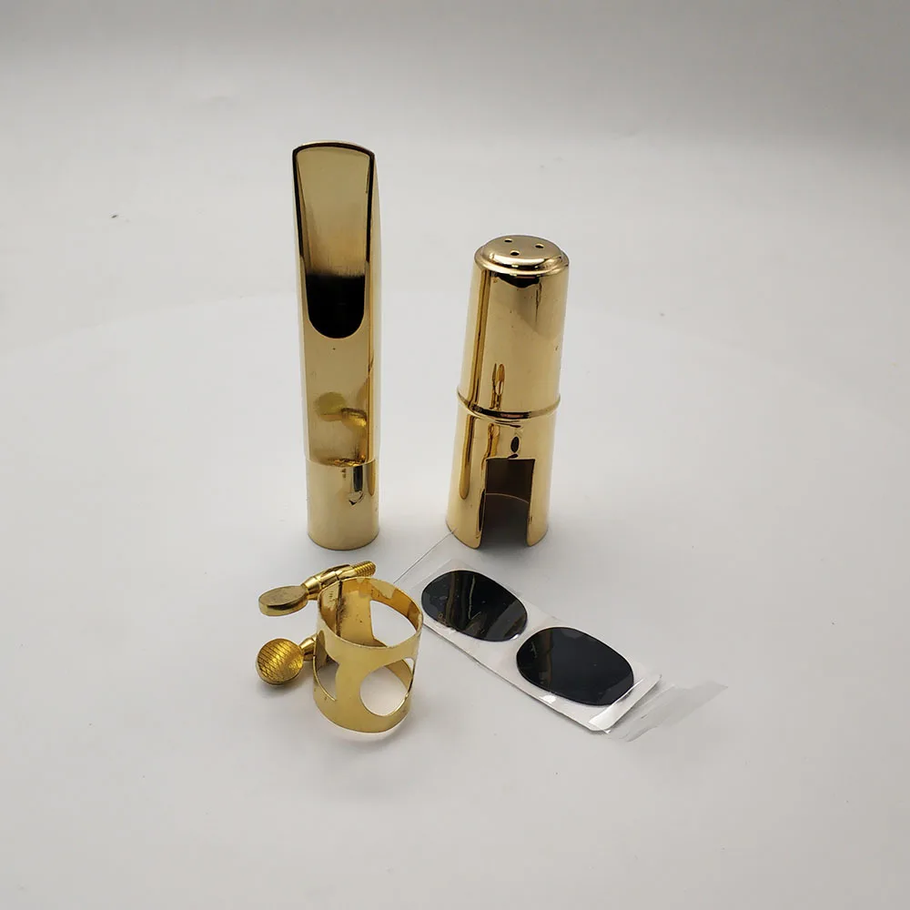 

Мундштук для саксофона из чистой меди, профессиональный тенор/Сопрано/альт-саксофон, мундштук для саксофона, высококачественные голосовые аксессуары