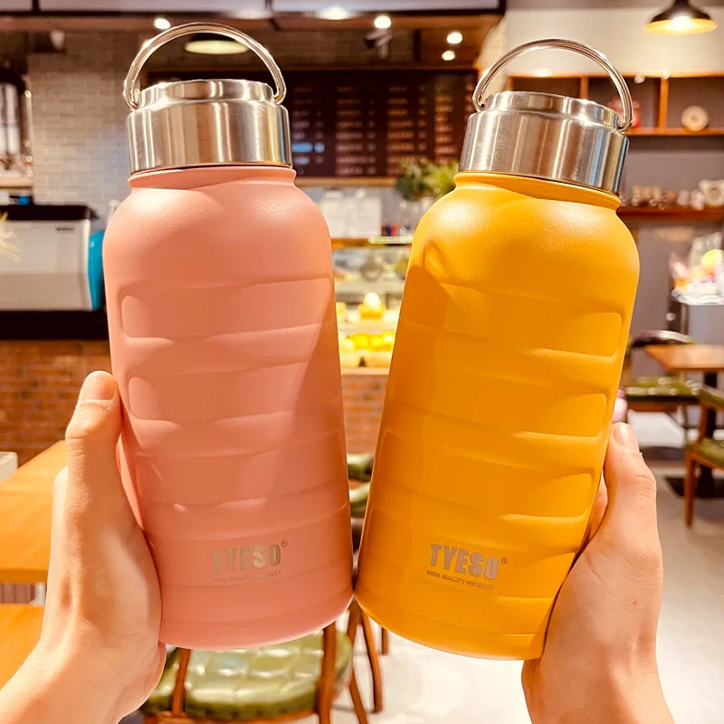 

304 thermos cup men's and women's large capacity 1000ml portable high color value cup men's trend ins simple students