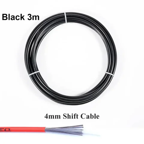 3 mm/5 mm Cables de freno de bicicleta Tubo de línea Cable de bicicleta de bicicleta de bicicleta MTB MTB Bike Shift Cable Cable de cable Tubo de alta calidad 6Color