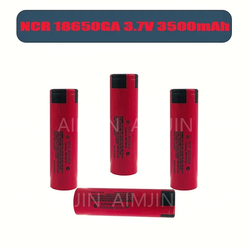 3,7 V 18650 3500 mAh литий-ионный NCR18650GA перезаряжаемый многофункциональный аккумулятор + зарядное устройство