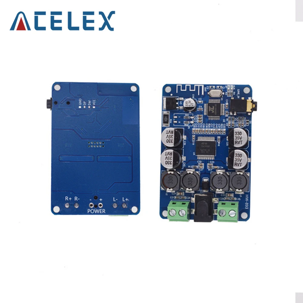 

TDA7492P Bluetooth digital power amplifier board dual channel 2 * 25W High Power Bluetooth power amplifier aux interface