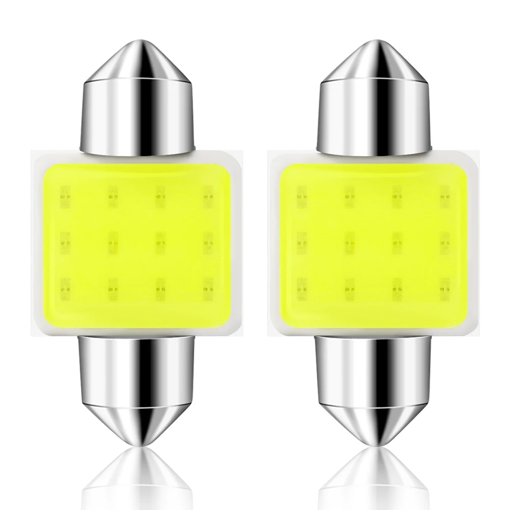 2Pcs 31mm Car LED Bulbs Lamp Interior Dome Lights for Honda Civic Accord CRV Hrv Jazz Fit city HR-V XR-V |