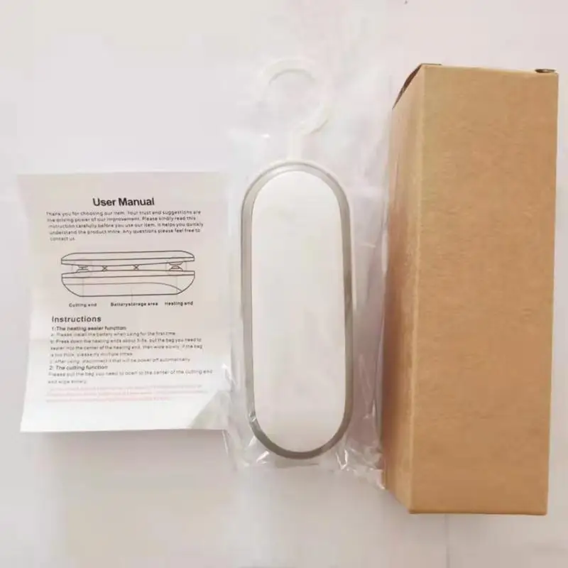 

2/4/5PCS Bag Sealer Machine Storage Seal Mini Bag Packaging Sealer Heat Seal And Cutter Snack Sealing Sealing Machine