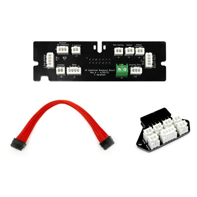 

VORON V0.1 UMBILICAL PCB Set Complate Tool Head + Frame Pair of Assembled PCB Boards Hot End Adapter Board