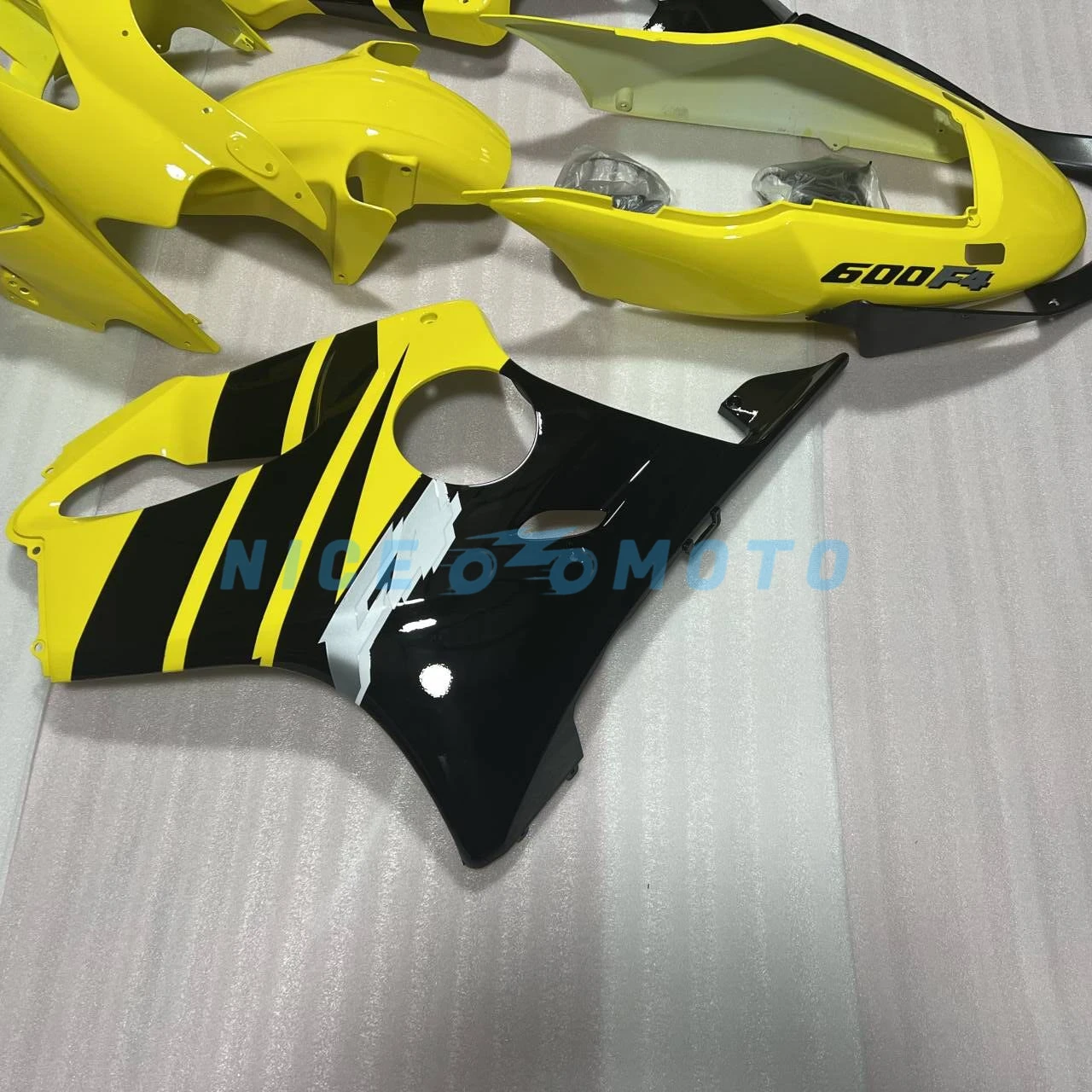 Желтый черный комплект обтекателя для Honda CBR600RR 1999 2000 F4 CBR600 99 00 высококачественный