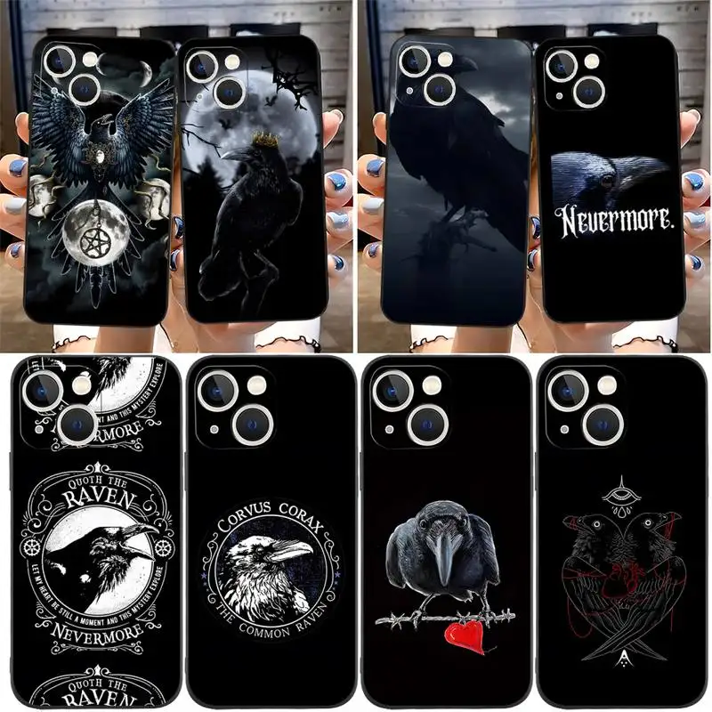 King Of The Ravens Phone Case For Iphone 13 12 14 Pro Max For 6 6s 7 8 Plus Xr X Xs 11 Mini Soft Silicone High Quality
