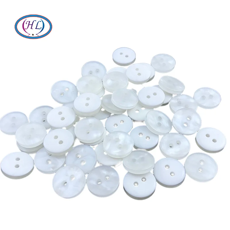 

HL 50pcs 12mm white imitation shell buttons shirt apparel sewing accessories DIY crafts decorative 002010009