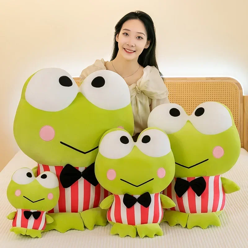 50 см Kero Keroppi Sanrio плюшевая игрушка мягкая кукла Kawaii украшение комнаты подушка для