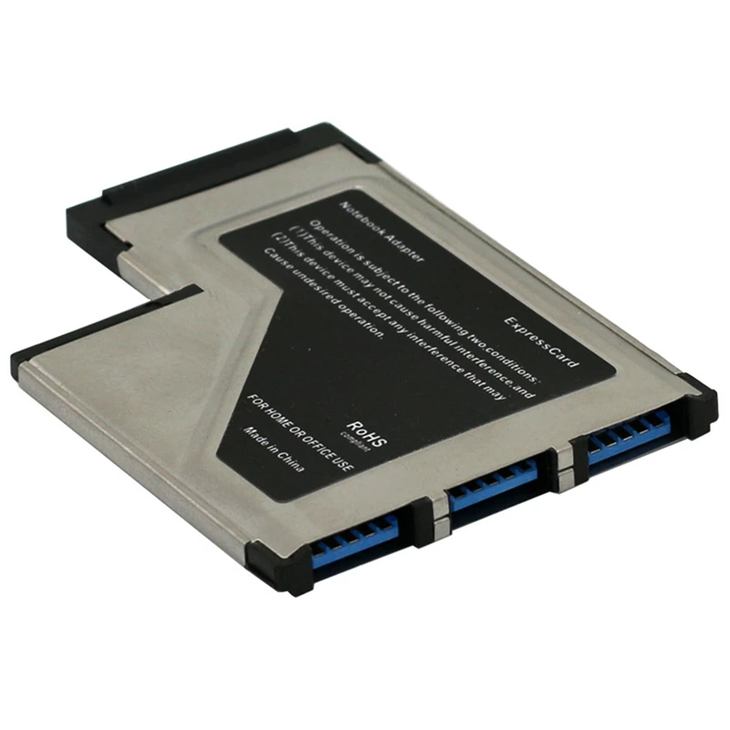Top-USB 3.0 Express Card 3-портовая карта расширения 34/54 мм адаптер-конвертер USB3.0 к Expresscard для