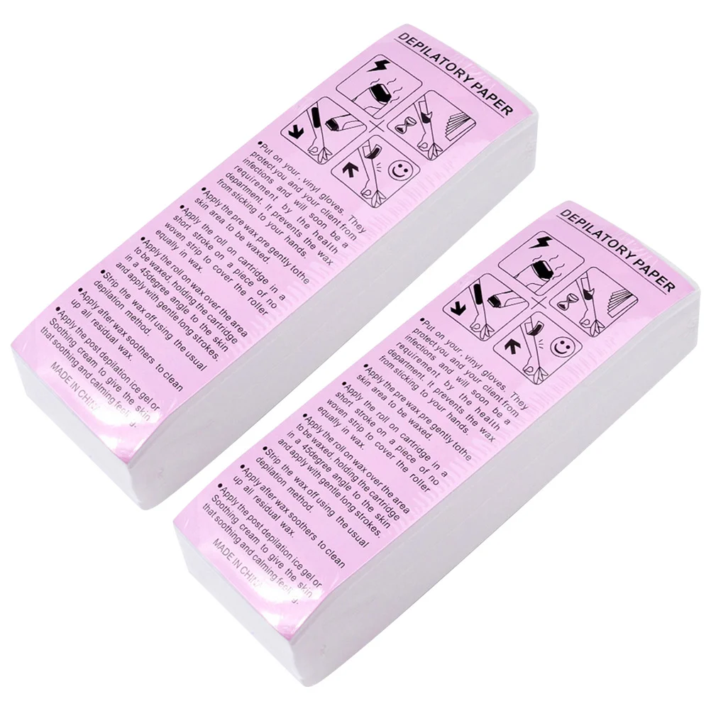 

Strips Wax Paper Hair Waxing Removal Epilating Leg Facial Depilatory Tool Eyebrow Body Sheets Underarm Applicator Remover Women