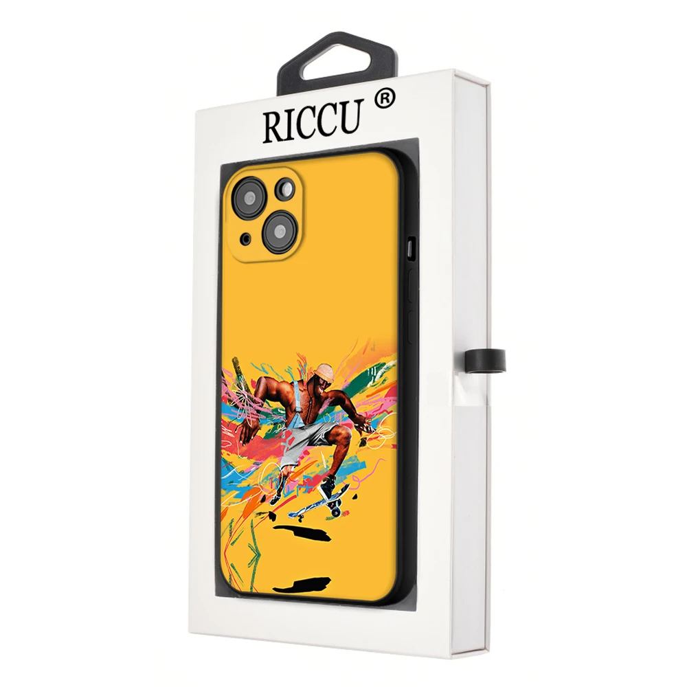 skateboarding FOR IPhone 14 RICCU Phone Case IPhone 14 11 12 Pro 8 7 Plus X 13 Pro MAX SE2020 6 Plus XR XS 13 Covers