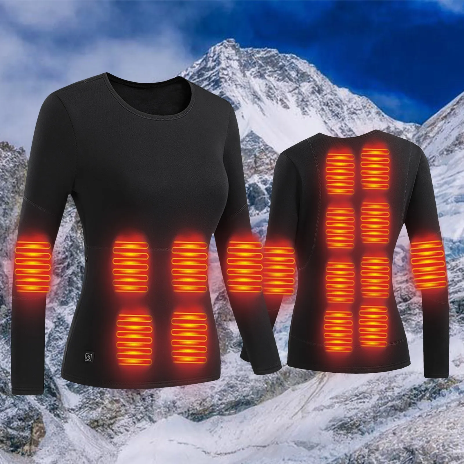 Новый мягкий жилет с подогревом 28-зонный зимний теплый термобелье походная