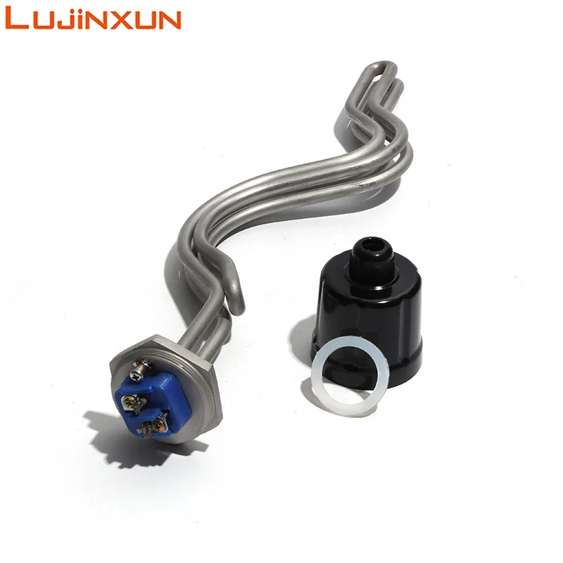 

Lujinxun 240V DN25 1 дюйм BSP/NPT погружной нагревательный элемент со стандартом для оборудования для бритья/кВт