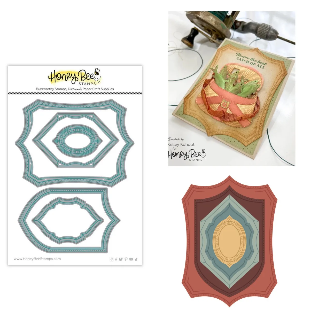

2023 New Shield Layering Frames Metal Cutting Dies DIY Scrapbook Paper Craft Handmade Make Album Card Punch Embossing Template