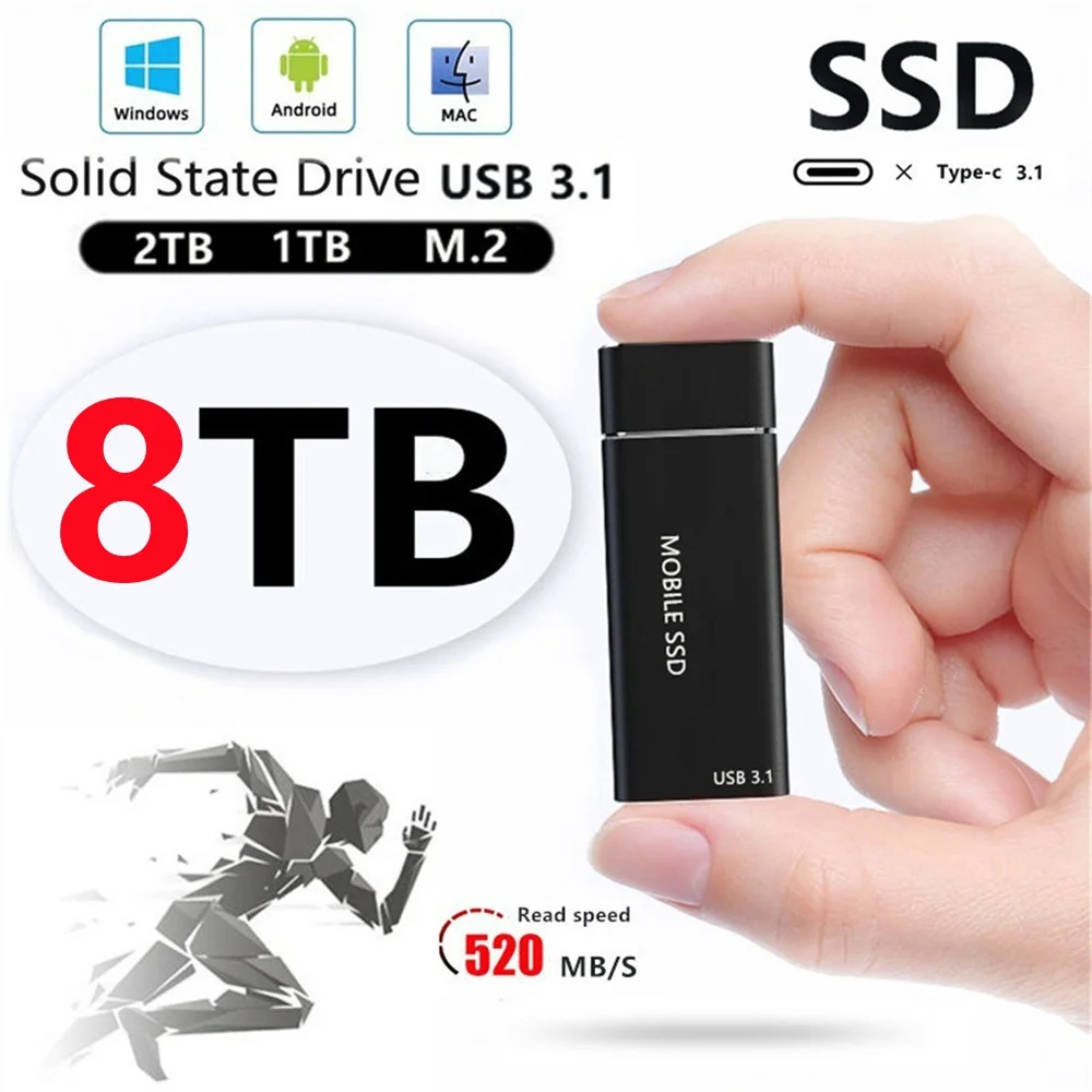 

Внешний твердотельный накопитель usb 3.1 Type C для ноутбука