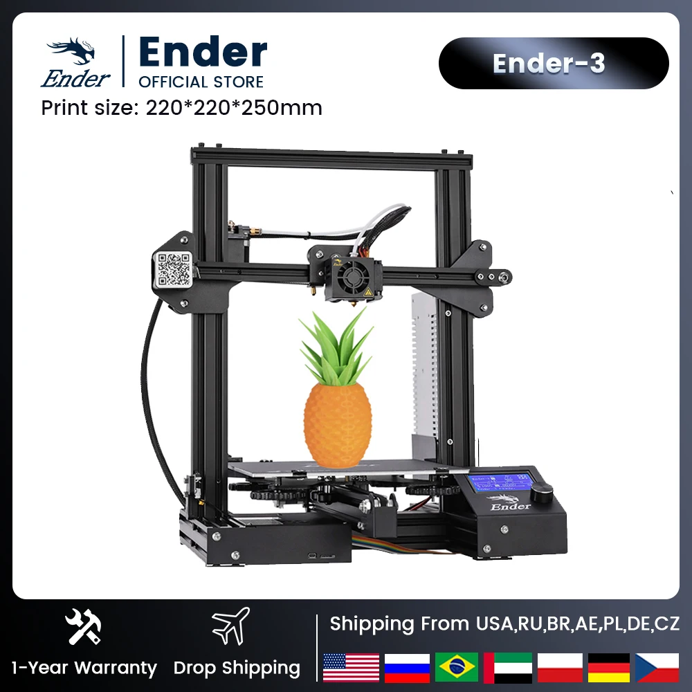 Creality 3D Printer Ender-3/Ender-3NEO Upgraded Optional Set V-slot Resume Power Failure Printing Masks KIT Hotbed