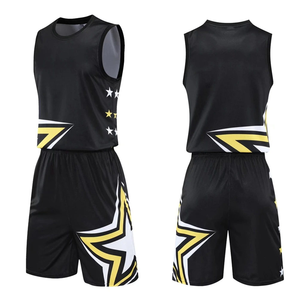 Men's and Women's Uniforms Youth Summer New 2023 Basketball Jerseys Quick-Dry Breathable Training Sports Suit College Uniform