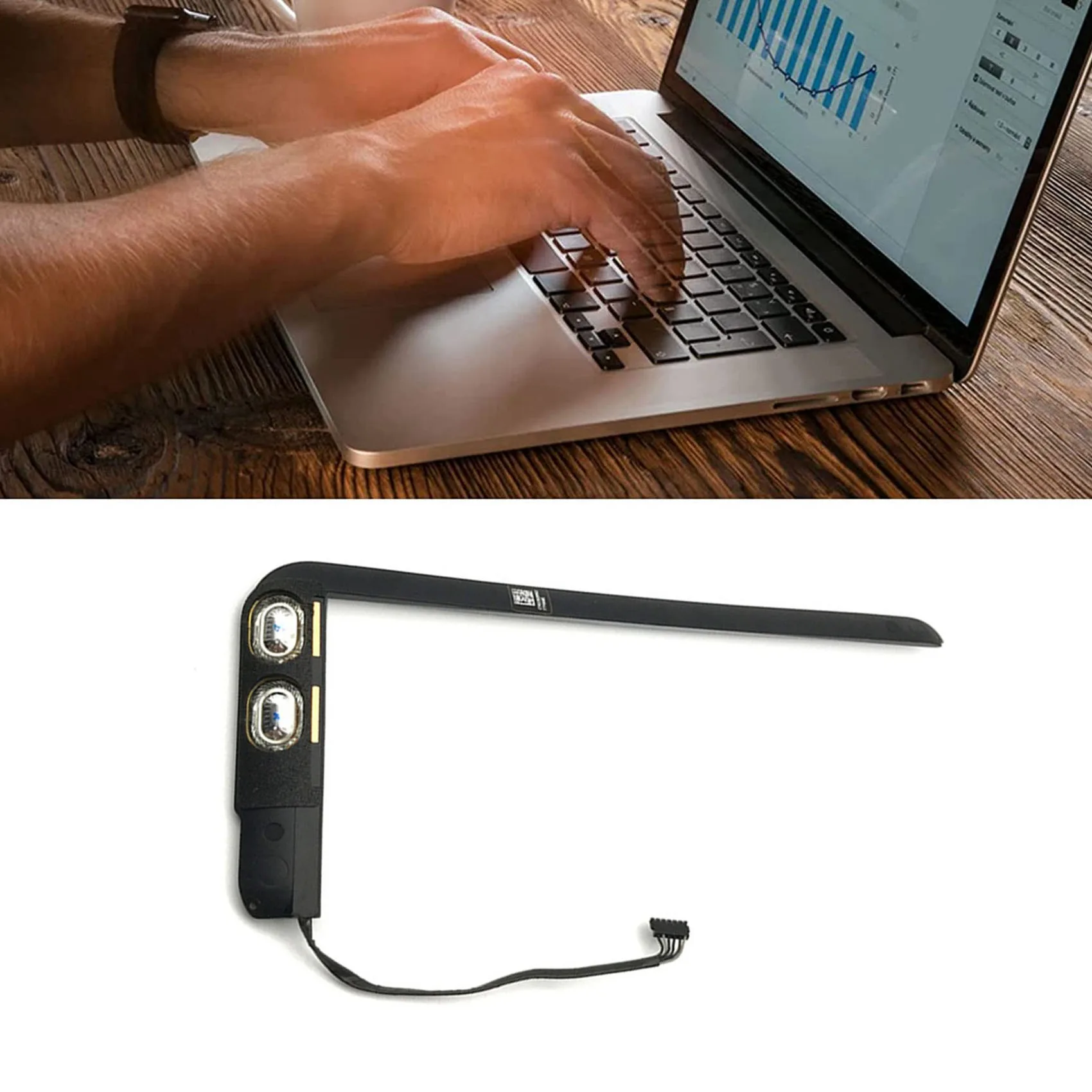 Динамик для ноутбука 3/4 A1416/A1430/A1458/A1403/A1459/A1460 встроенный Запасные части ремонта